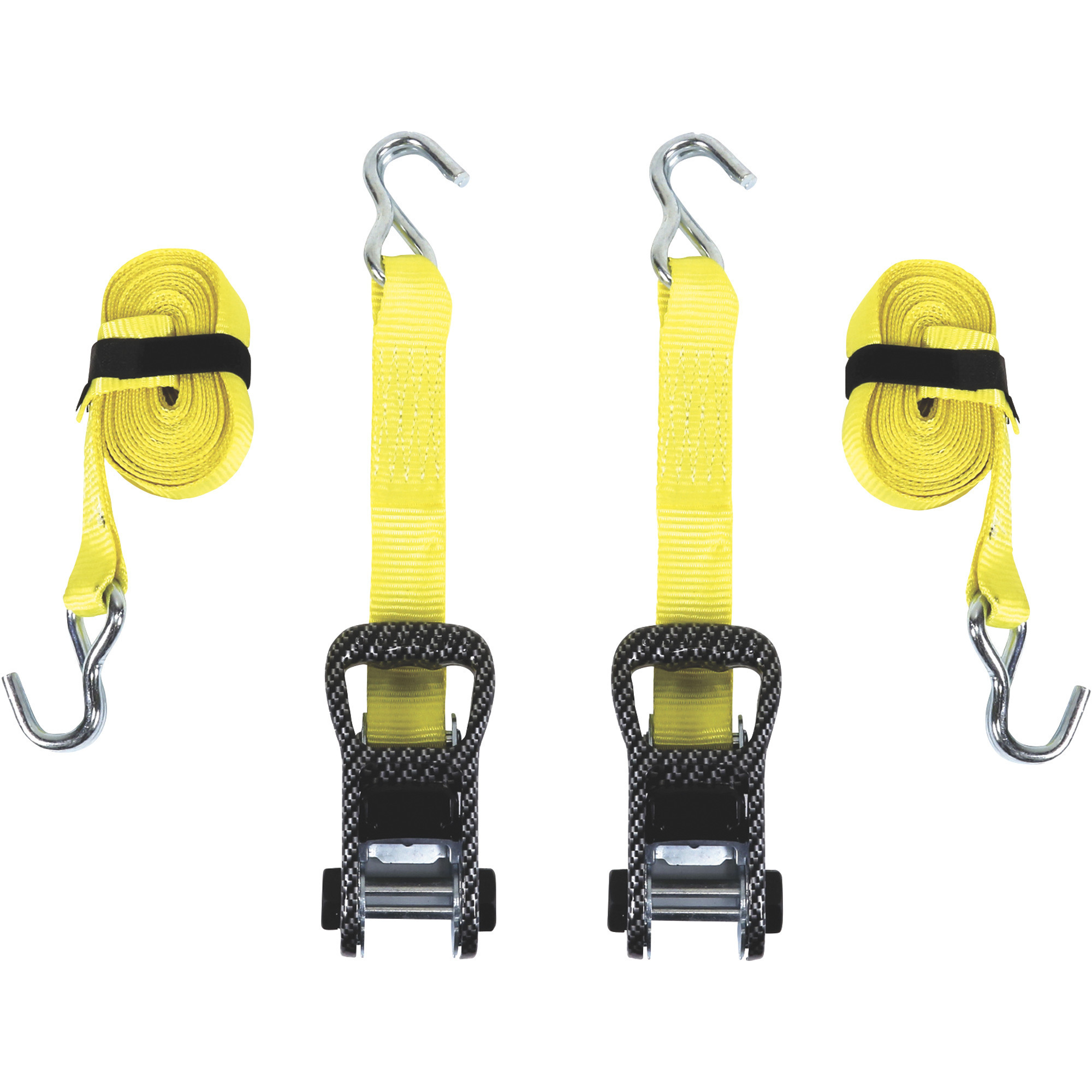 SmartStraps CommercialGrade Stamped Ratchet TieDown Strap — 3in. x
